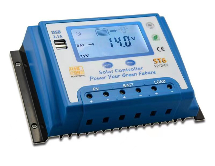 China Manufacturer Solar Controller 10A 20A 30A 40A Panel Battery Power PWM Solar Charge Controller