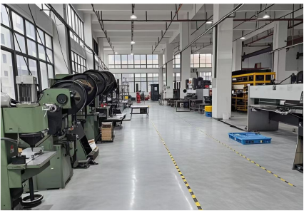 Hydraulic press line
