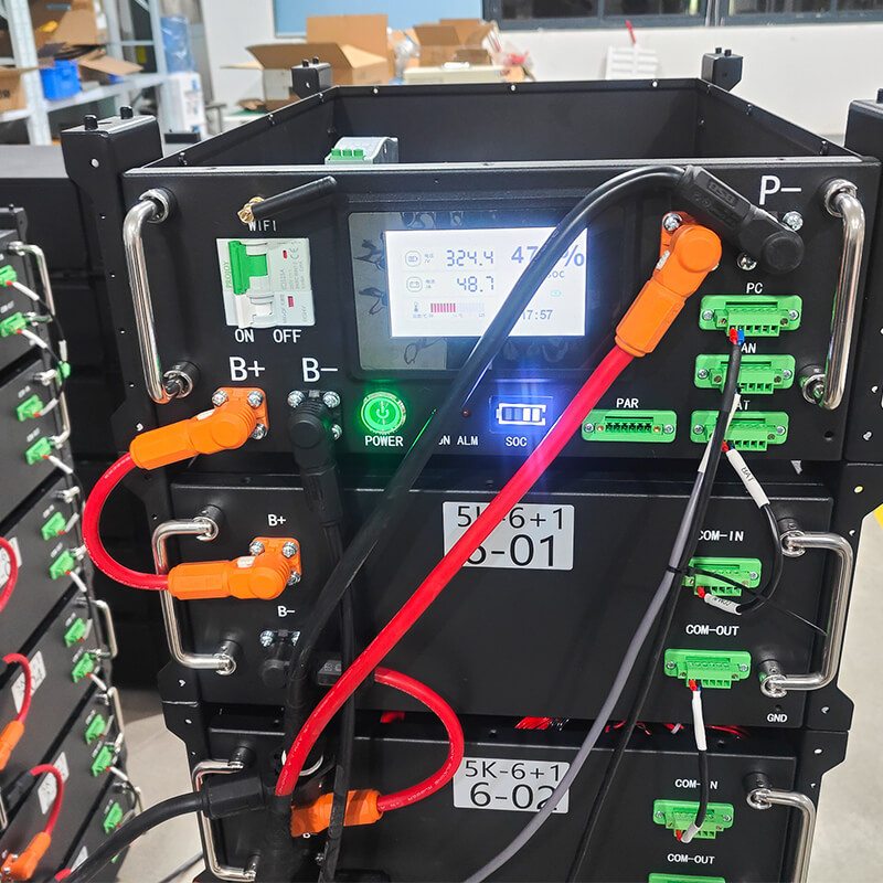 Rack Mounted LiFePO4 Battery 300V 400V 512V 100Ah 200Ah 30KWh 40Kwh 50KWh 60Kwh 80Kwh 100kwh Solar Energy Storage HV Battery
