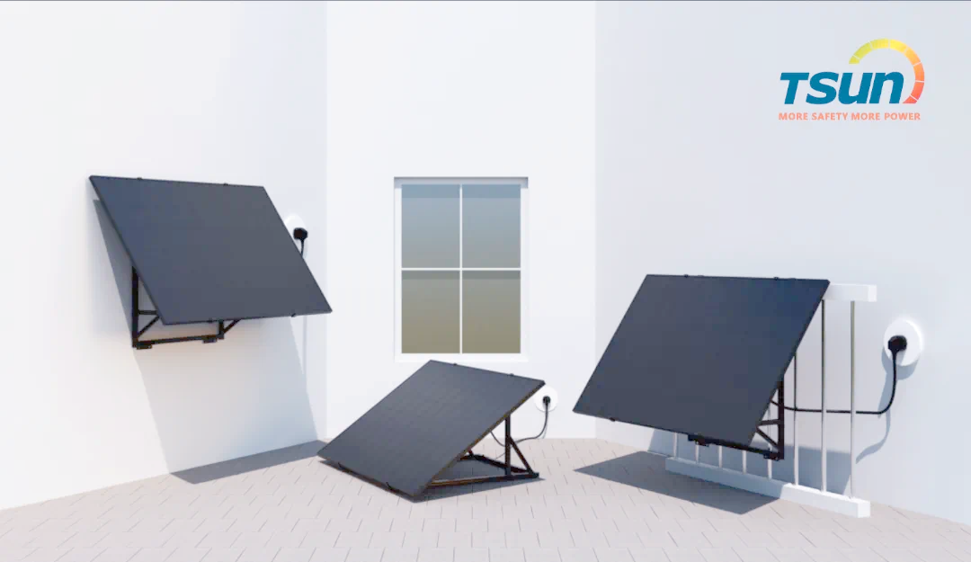 SSE-600W Grid Solar System Balcony Smart Grid Microinverter Single Phase WIFI Mobile APP AC Power Plant 91% Efficiency 20-50V
