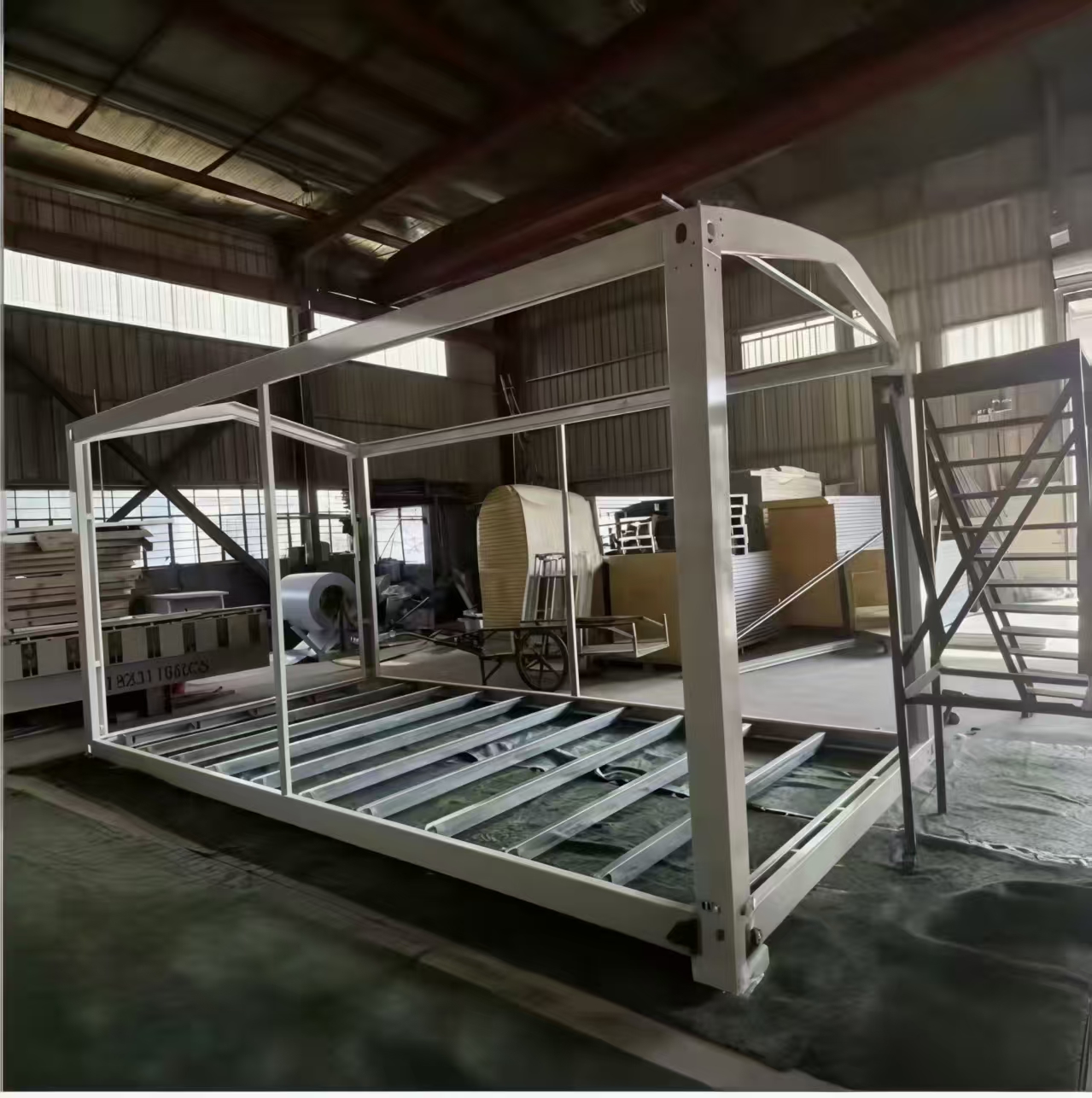 20ft 40ft Container-Grade Steel Frame Stackable, Quick-Assembly, Corrosion-Resistant, Ideal for Container Home