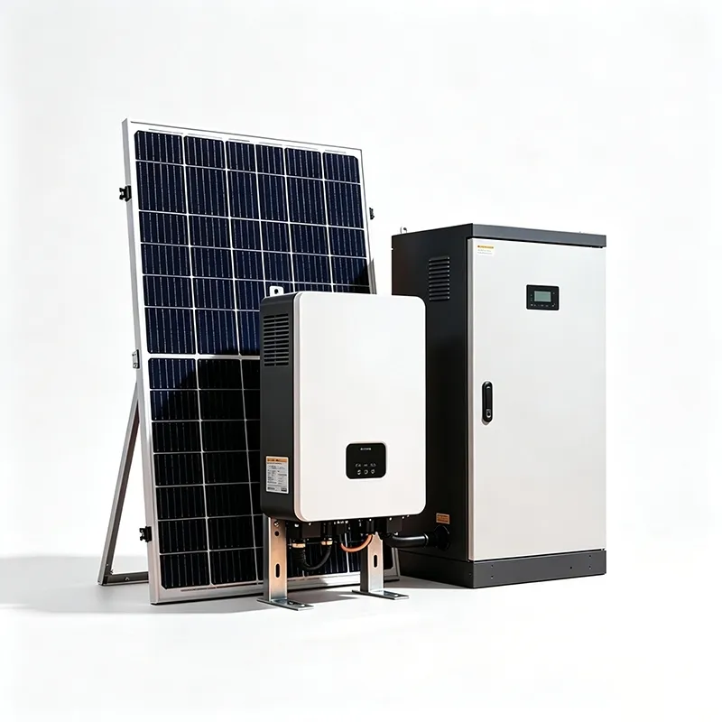 Practical Solar Power System Including Grid Tied and off Grid Modes