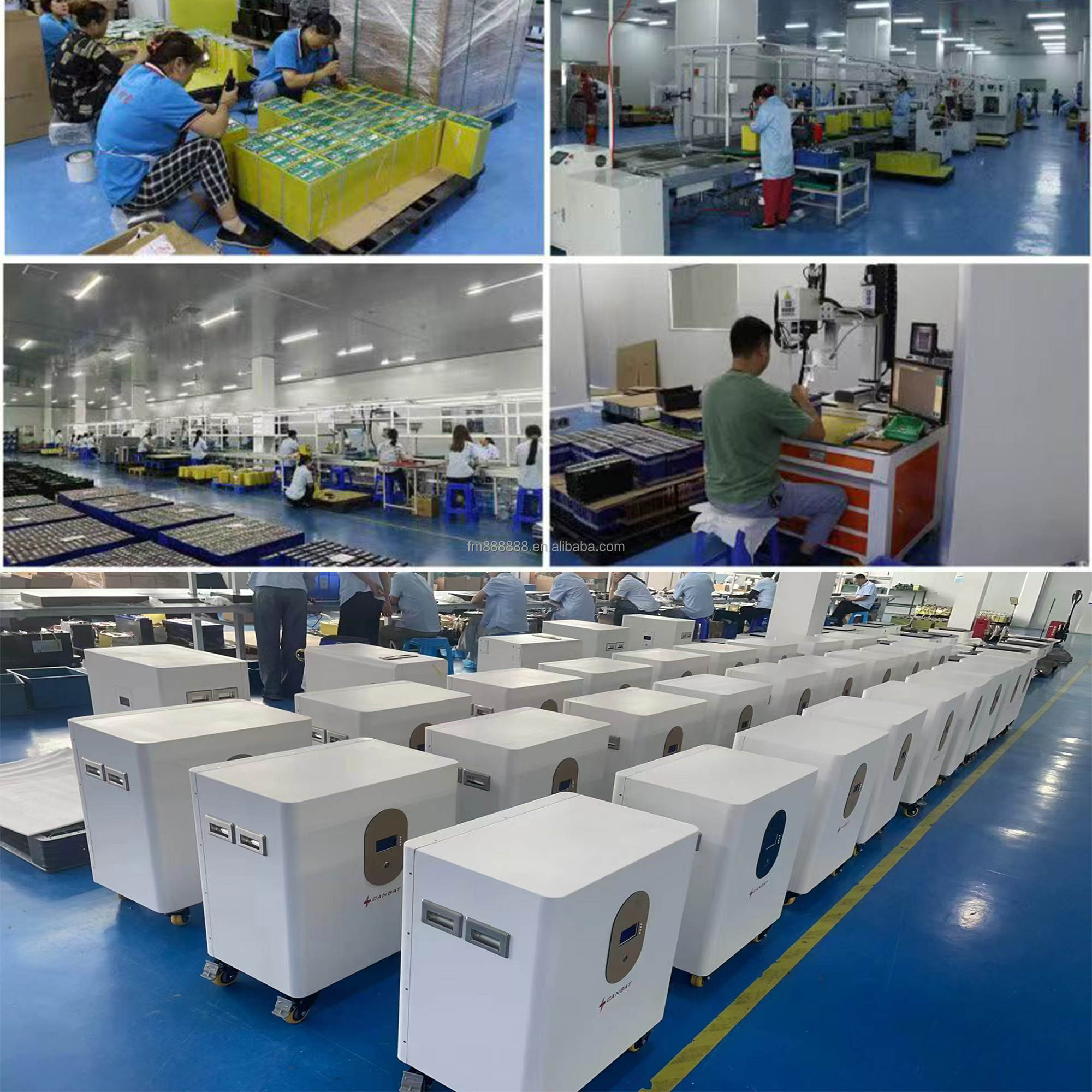 48V 5KWH-15KWH Home Energy Storage LiFePO4 Solid State Battery 200AH BMS Protected Rack-Mount Solar System