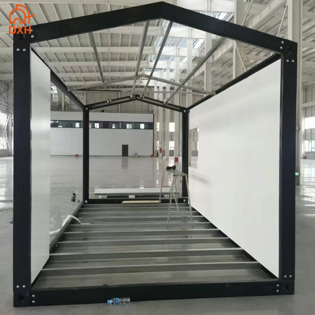 Assembly Integrated Steel Prefab Detachable 10ft Flat Pack 20ft Low Cost Prefabricated 30ft 40ft Assembly Container House Frame