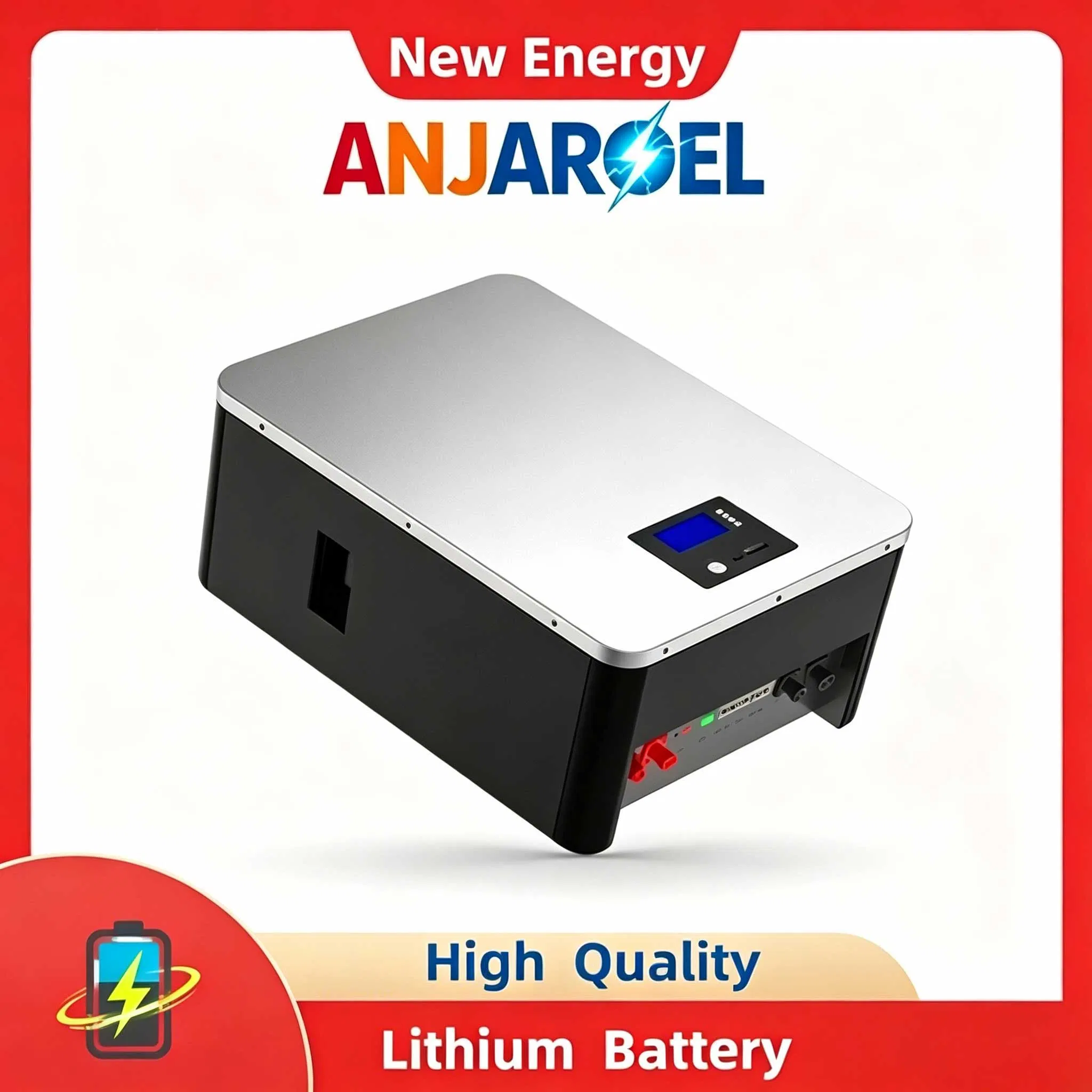 Drop-Resistant 48V/51.2V 100/200/210/230ah 5/10/11kwh Power Wall Mounted Lithium Battery for Solar Energy Storage