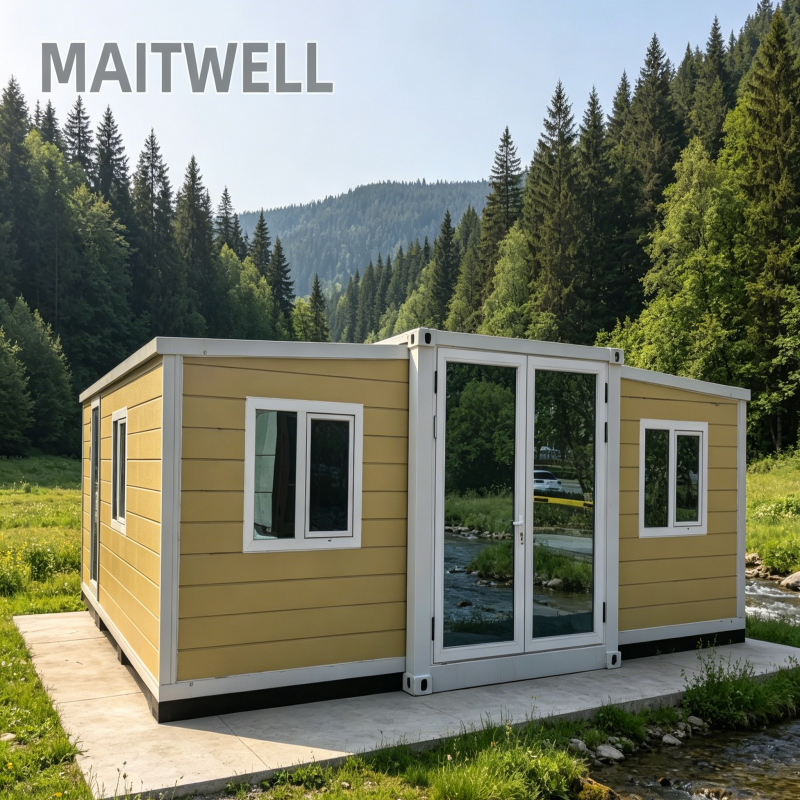 20ft China Luxury Prefab Home Ready Made Modular House Mini House Price Stackable Prefab Container Home