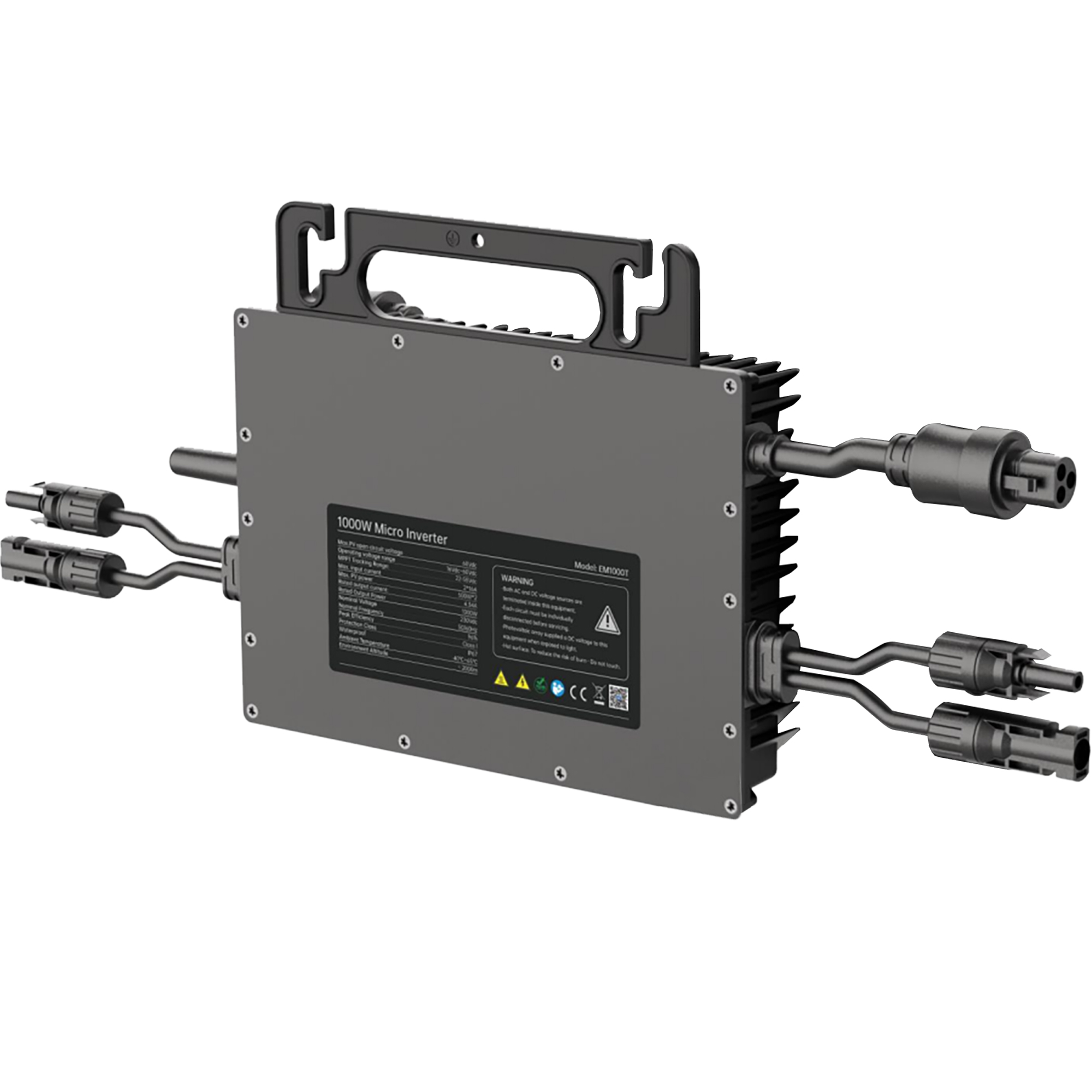 1KW Grid-tie Connected Micro Inverter PV Photovoltaic Inverter Hybrid Solar Inverter For Home Household Balcony Power Plant