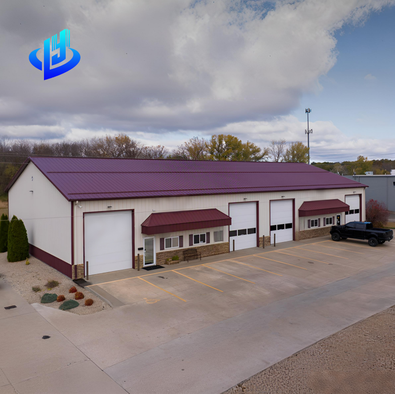 Prefab Steel Structure Warehouse Workshop / Plant Frame Steel Buildings