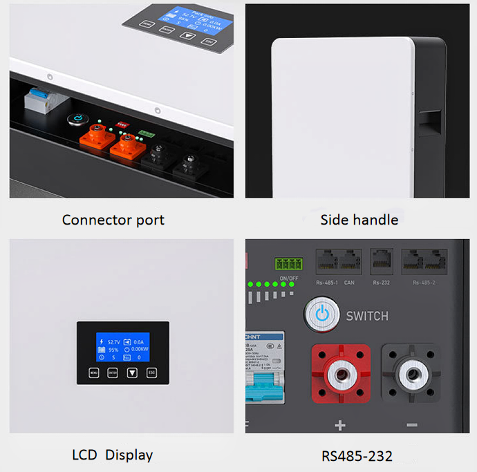 Custom Lithium Battery ARK LV 51.2V 150ah 7.68kWh 7kwh 15kwh Stackable Solar Lithium Battery Energy Storage Batteries