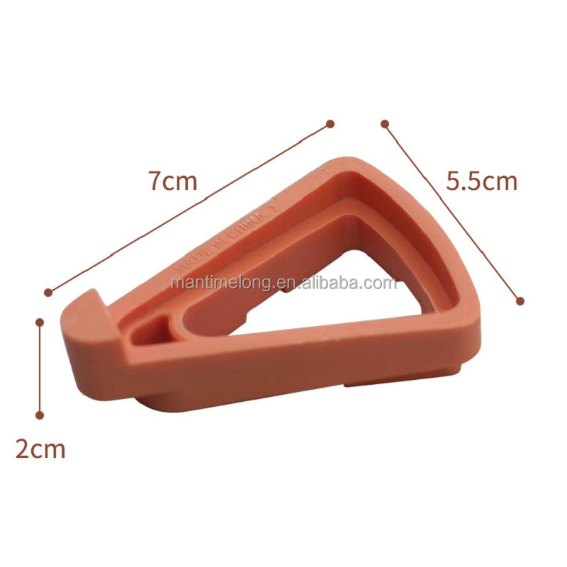 Stackable Plastic Triangular Flowerpot Base