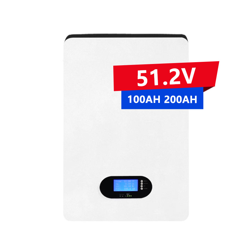 Lithium Battery 51.2V 200ah 100ah Deep Cycle Energy Storage Powerwall Li-ion Battery Wall Mounted Lithium Battery LiFePO4 Battery for Home Systems