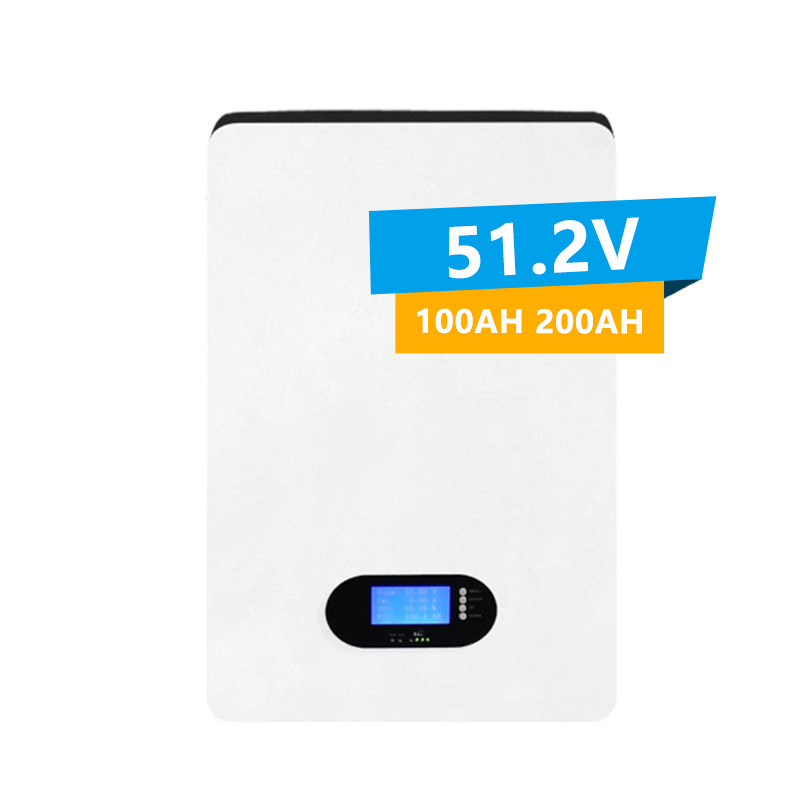 Lithium Battery 51.2V 200ah 100ah Deep Cycle Energy Storage Powerwall Li-ion Battery Wall Mounted Lithium Battery LiFePO4 Battery for Home Systems
