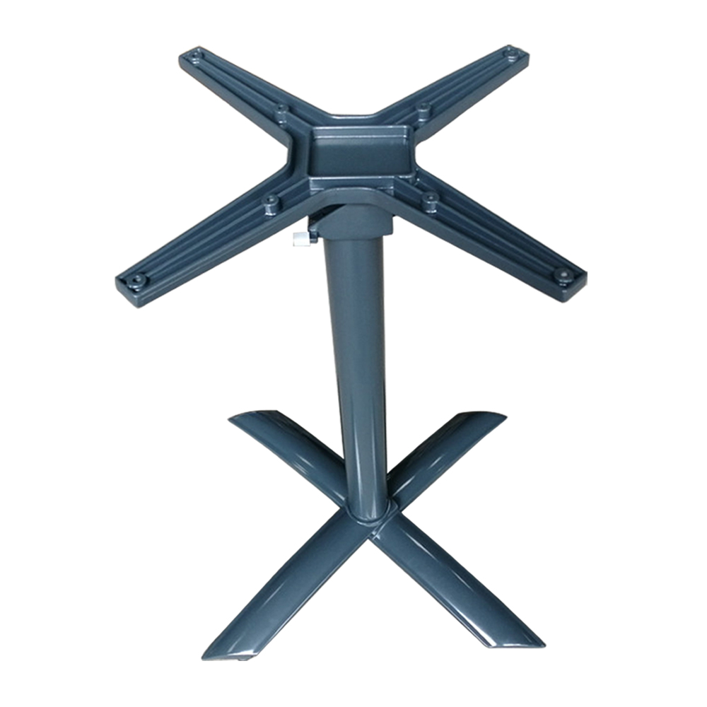 Modern Style Aluminum Stackable Folding Outdoor Table Base