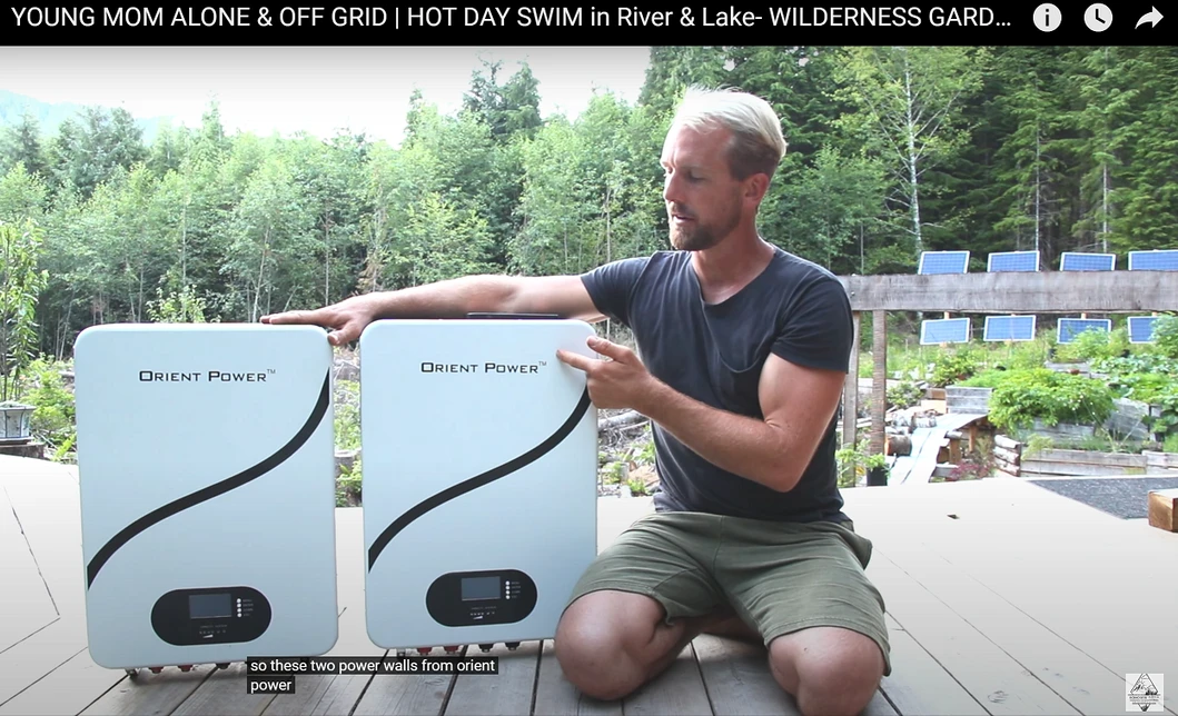 Wall Mounted Lithium Battery 10kwh - Home Solar Energy Storage System