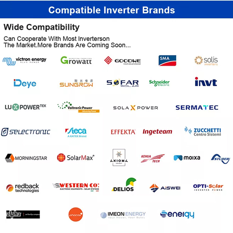 Compatible Inverters Brand List
