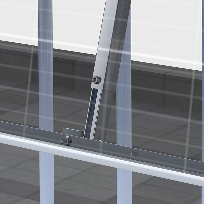 Solar Bracket Balcony System 800W Germany Grid Tied Garden Solar System Kit
