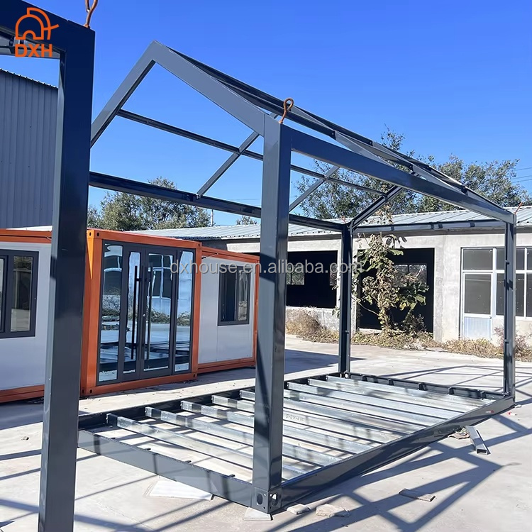Assembly Integrated Steel Prefab Detachable 10ft Flat Pack 20ft Low Cost Prefabricated 30ft 40ft Assembly Container House Frame