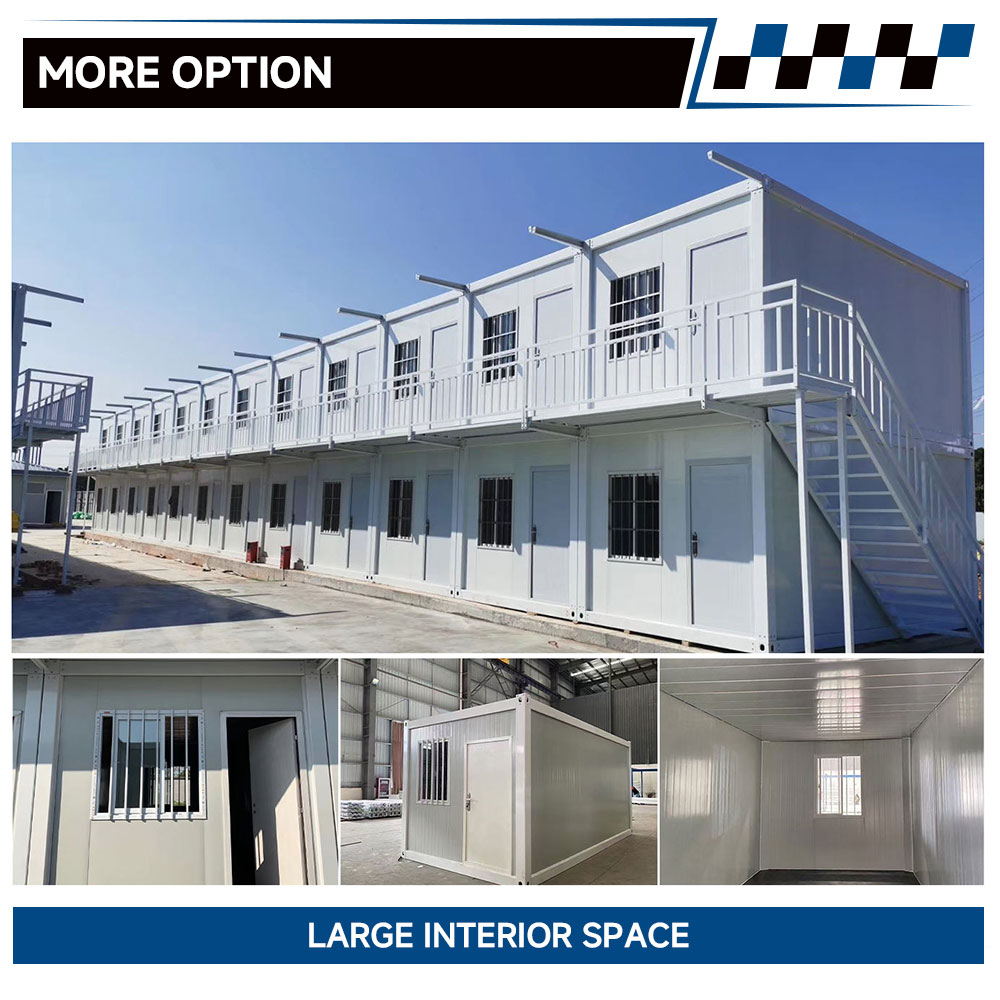 Fast Assembly Detachable Container House 20ft Prebuilt Mobile Modular Container Room Labor Camp School Clinic Disaster Relief