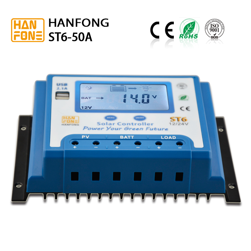 China Manufacturer Solar Controller 10A 20A 30A 40A Panel Battery Power PWM Solar Charge Controller