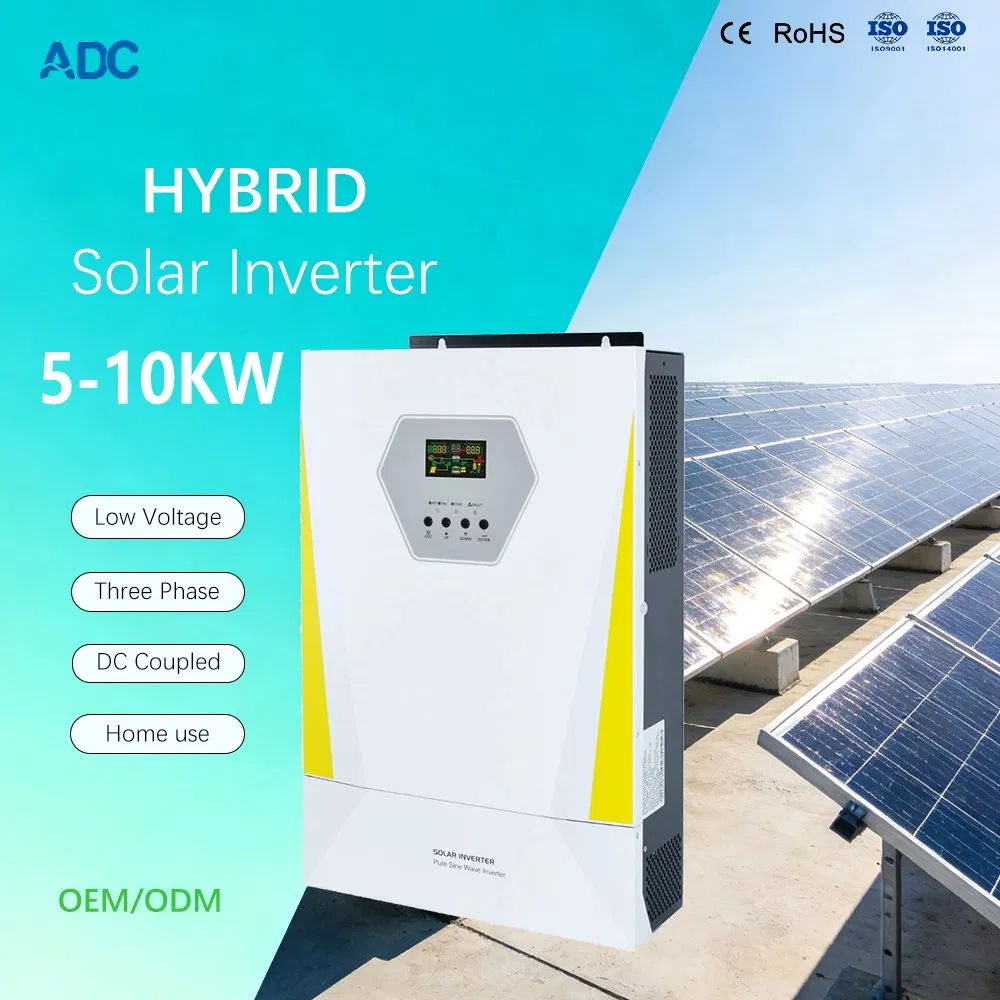 5kw/6kw/8kw/10kw 5000 Watt/6000 Watt/8000 Watt/10000 Watt Solar Hybrid Inverter