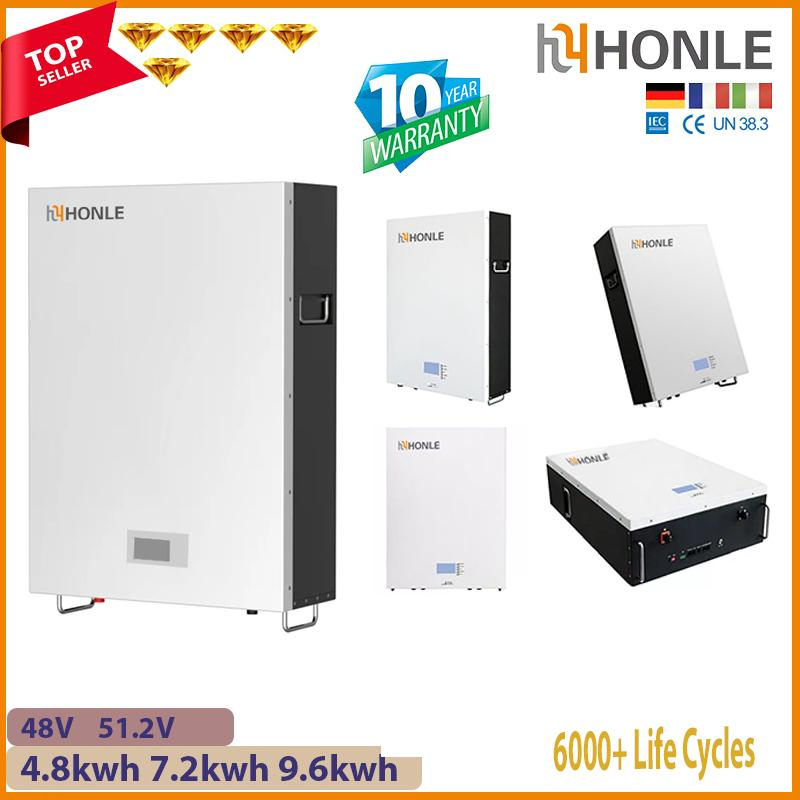 2025 Advance Solar Energy Storage Battery 48V 2.4kwh 5kwh 10kwh 5oah 100ah 200ah Home Power Wall Battery LiFePO4 Wall Mounted Lithium Battery Pack