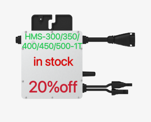 In Stock Promotion hoymiles Microinverter HMS 300w 350w 400w 450w 500w Micro Inverter Inversor Onduleur Single Phase Home