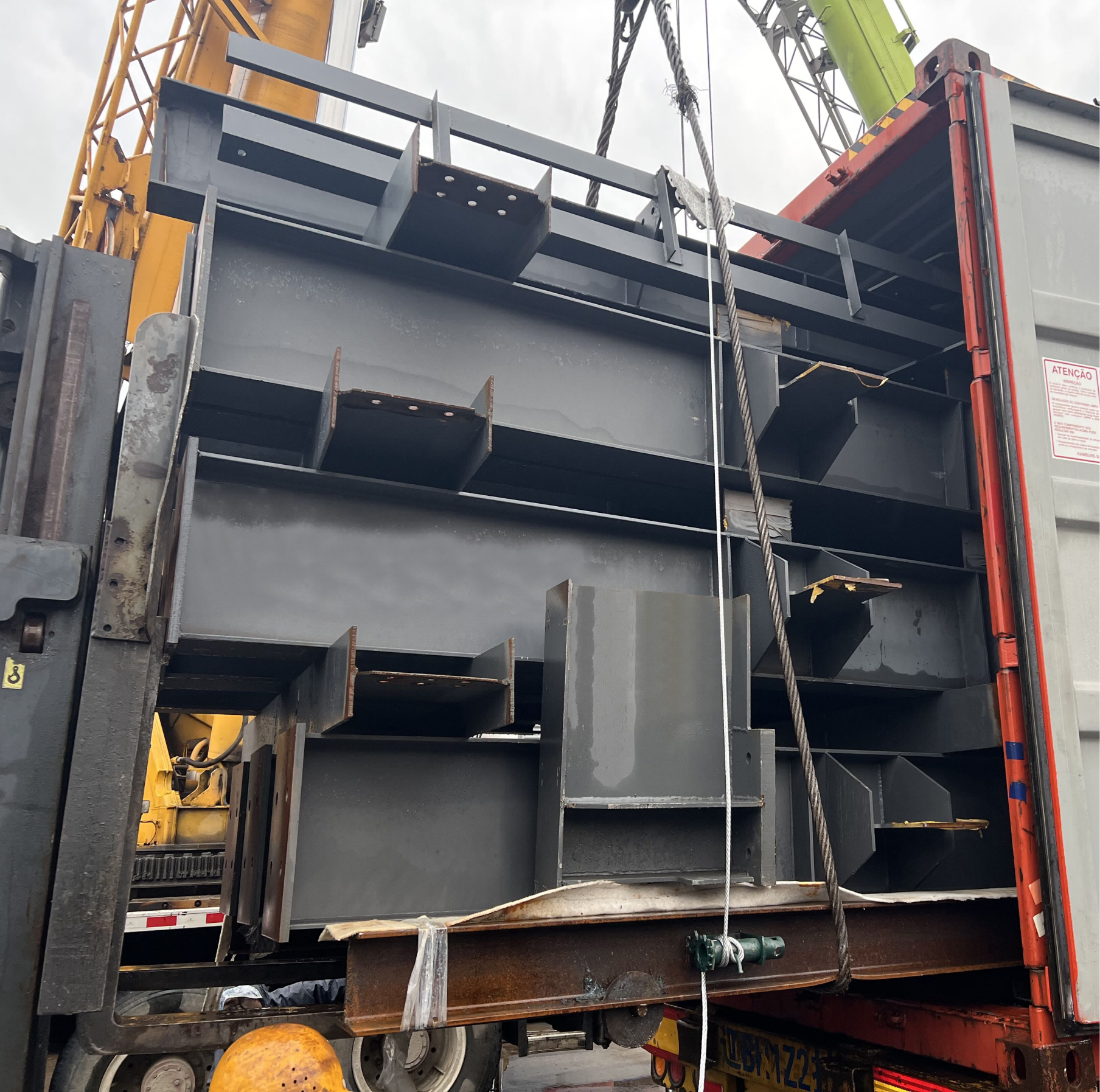 Steel Structure Cargo Packing
