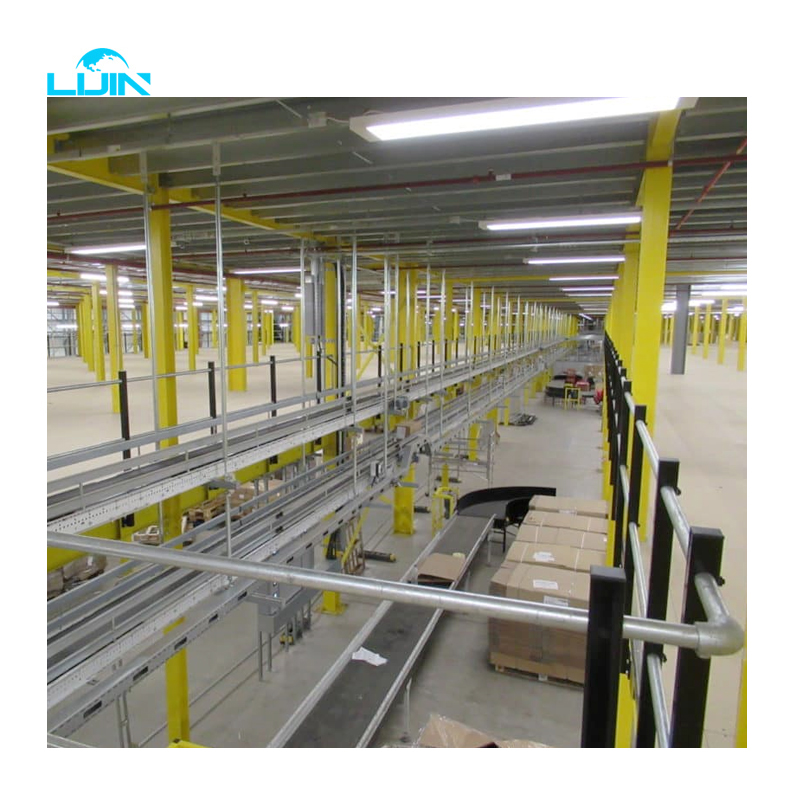 High Capacity Mezzanine Floor Heavy Duty Structural Steel Platform For Warehouse