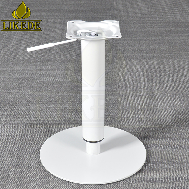 Table leg assembly view