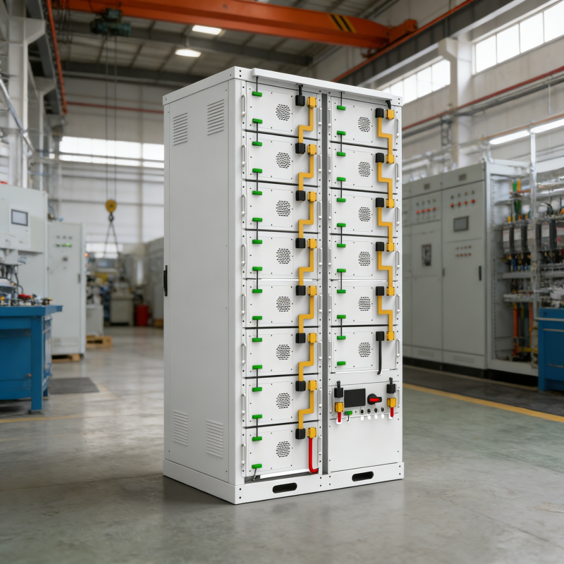100kWh LiFePO4 Battery ESS Modular Solar Energy Storage System All-in-One Rack Mount for Commercial &amp; Industrial Use