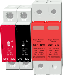 PV lightning protection circuit breaker