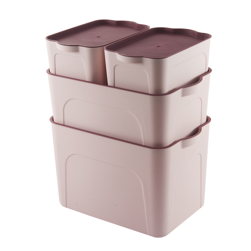 Home Multi Size Plastic Stackable Container Organizer Bins Storage Containers Organizer Box