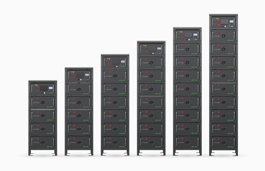 Cabinet Mounted High Voltage Battery Rack