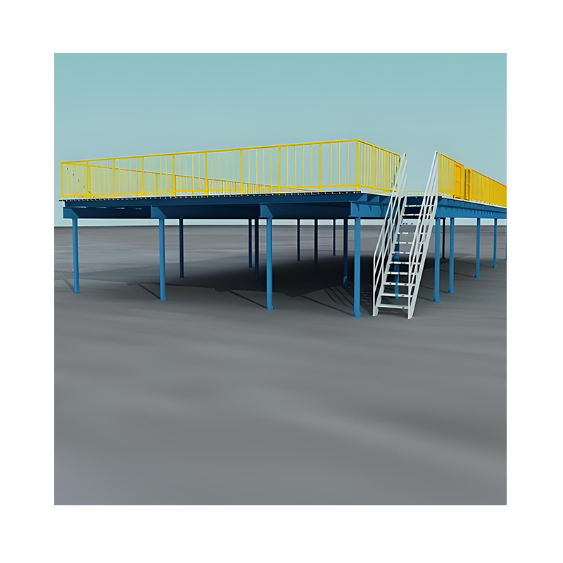 Custom Fabricated Steel Work Platforms and Machine Base Structures for Industrial Facilities