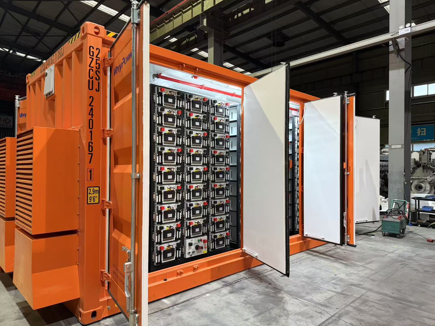 Containerized CE Standard Bess 500kWh 1MWh 2MWh 20ft 40ft Container Solar Battery Energy Storage System