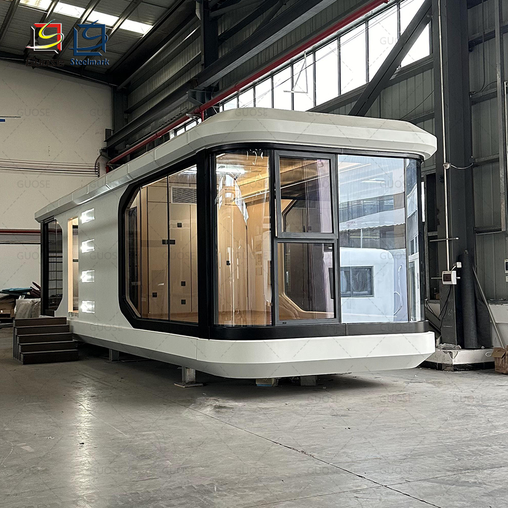Space Capsule House Luxury Prefab Hotel Modern Mobile House Outdoor Modern Tiny House