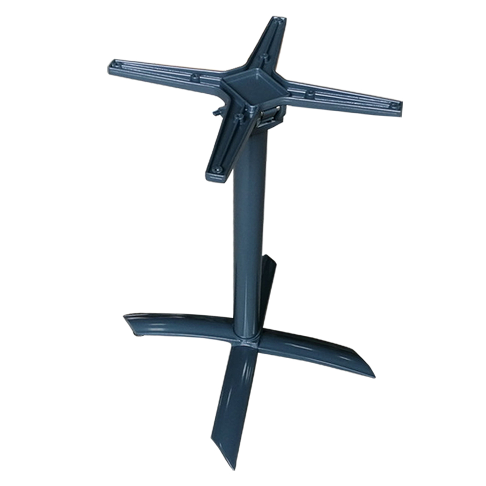 Modern Style Aluminum Stackable Folding Outdoor Table Base