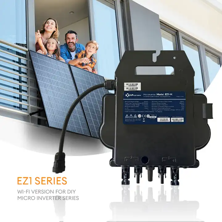Enphase Micro Inverter 600w 800w APS Microinverter for Roof Solar System APsystems Grid Tie Micro Inverter