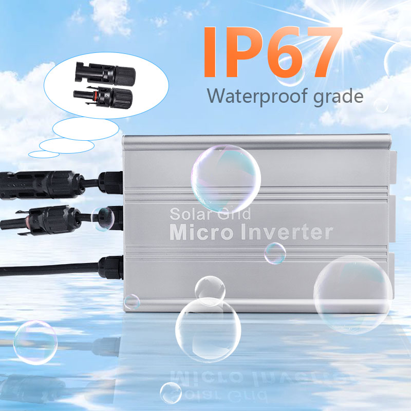 Cheap and High Quality 120W 150W 180W 260W 300W 350W 500W 600W 700W Micro Inverter for Home Use
