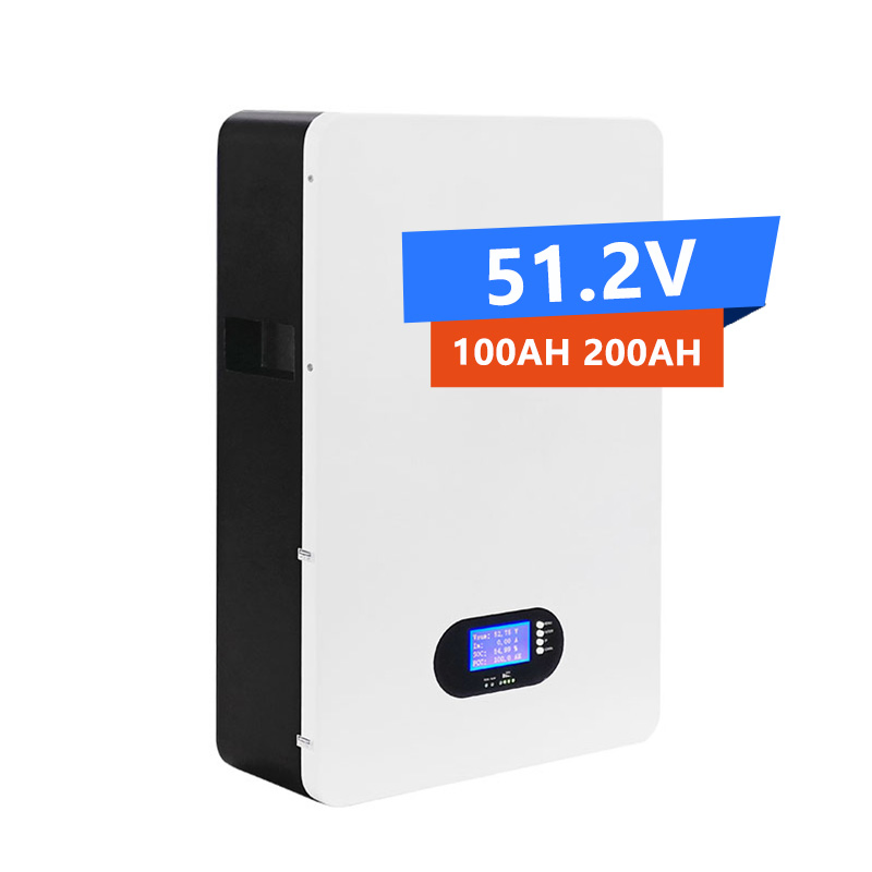 Lithium Battery 51.2V 200ah 100ah Deep Cycle Energy Storage Powerwall Li-ion Battery Wall Mounted Lithium Battery LiFePO4 Battery for Home Systems