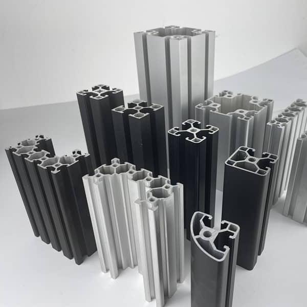 European Standard 4040 Black Aluminum Profile, Custom-made Fish tank Base, Industrial Aluminum Alloy 40X40 Black Material