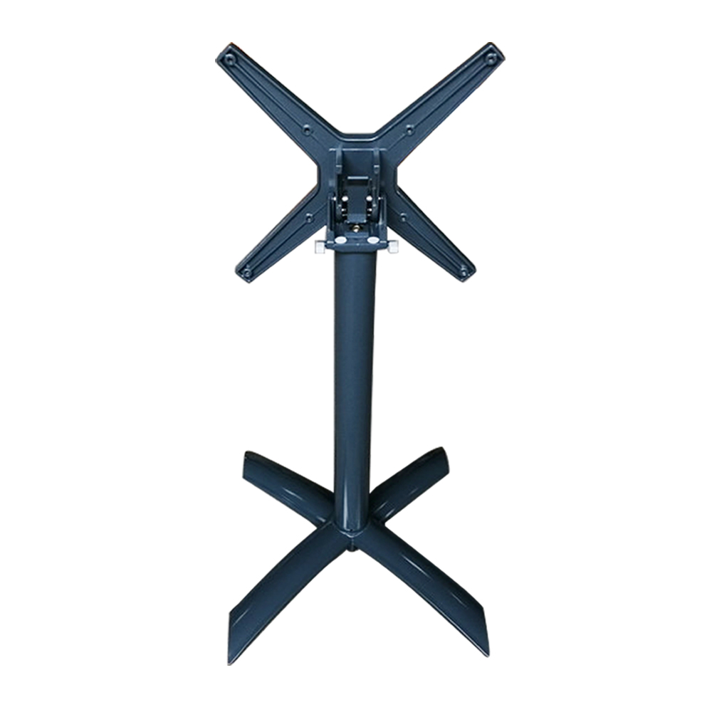 Modern Style Aluminum Stackable Folding Outdoor Table Base