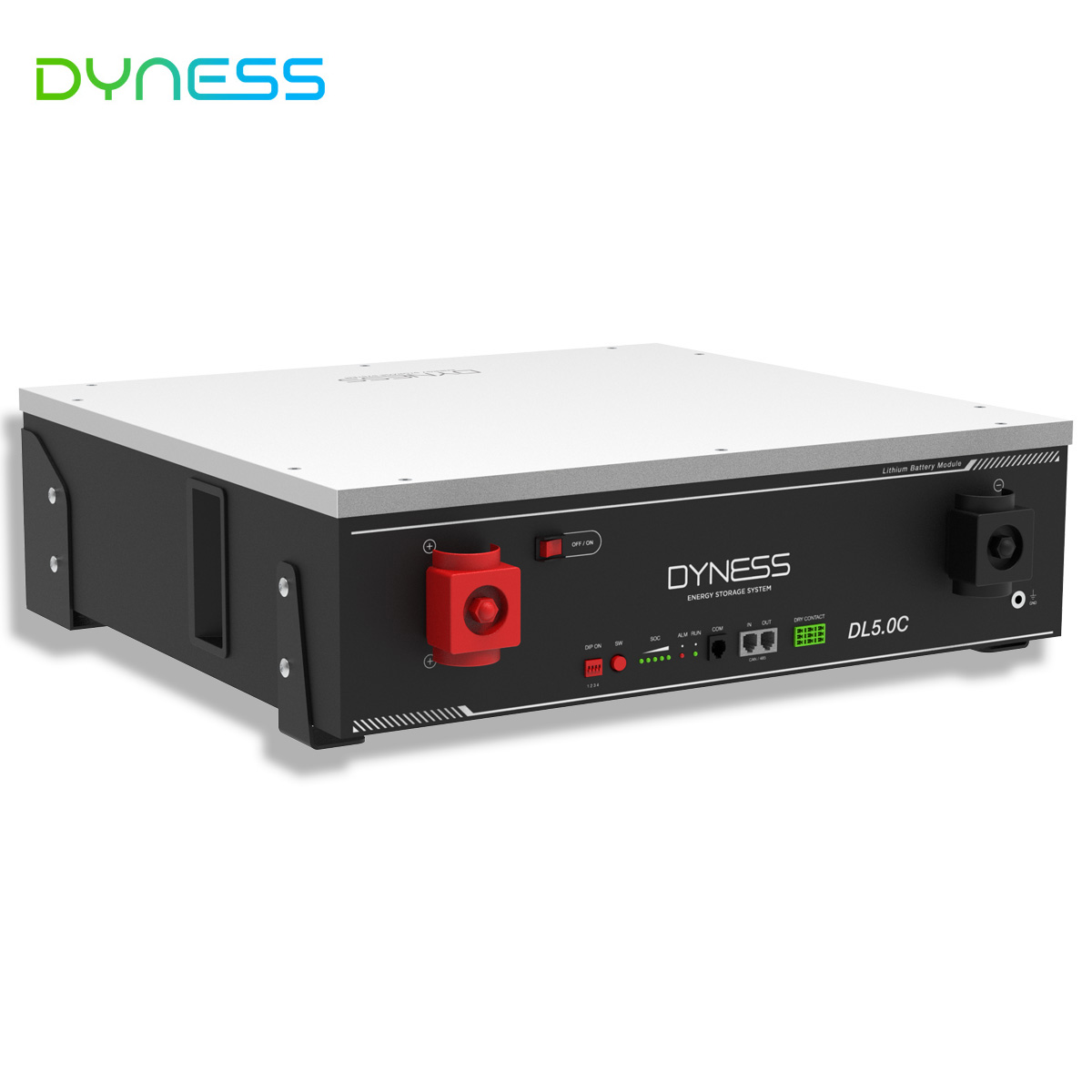 Dyness DL5.0C 10 Year Warranty 19 Inches 51.2V 100Ah 50pcs Parallel 5KWH-250KWH Rack Power Container Home Energy Storage
