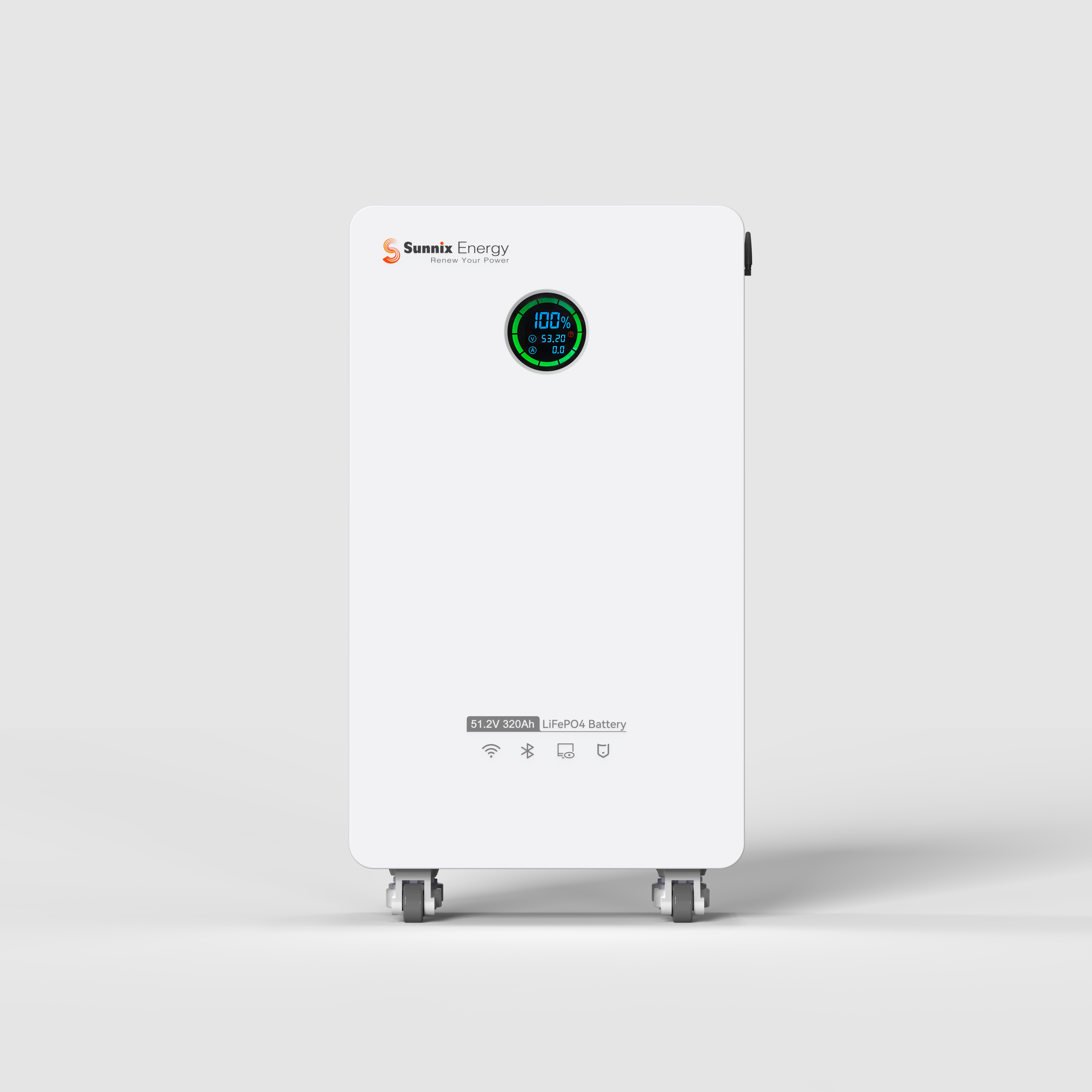 Sunnix Split Lithium Lon Battery 51.2V 300Ah LiFePO4 15kwh 16kwh Home Energy Storage System 10-Year