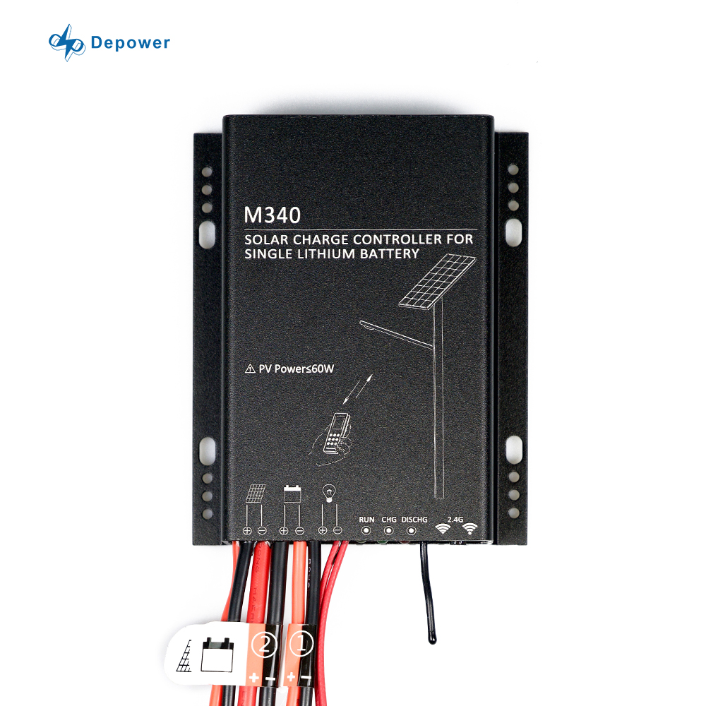 3.2v LiFePO4 Battery MPPT Solar Charge Controller Solar Street Light Charge Controller