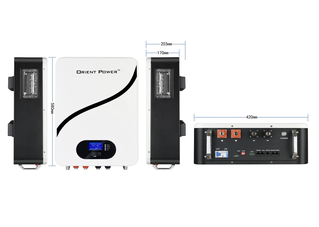 Wall Mounted Lithium Battery 10kwh - Home Solar Energy Storage System
