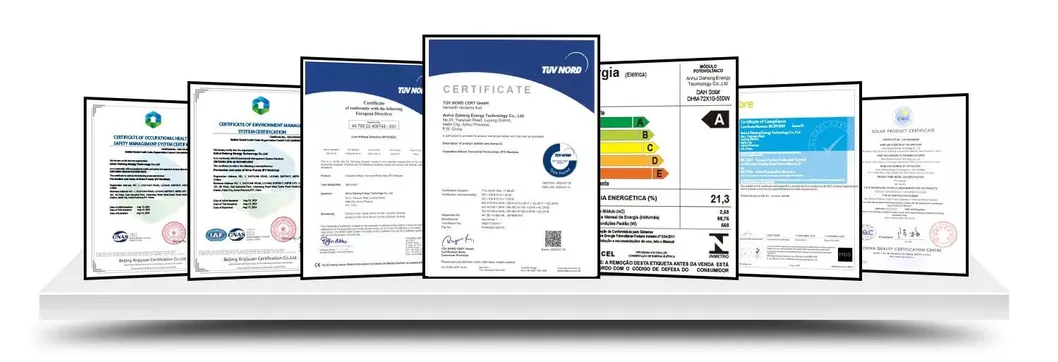 Product Certifications Overview