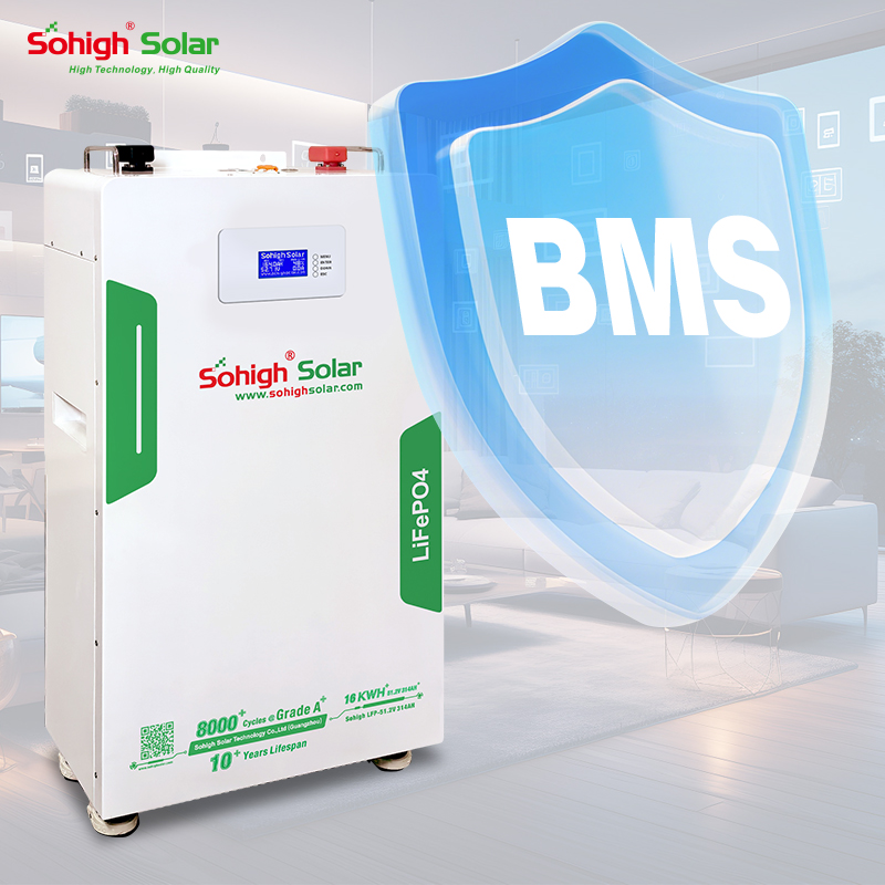 High Quality Longer Lifetime LiFePO4 314Ah 51.2V 16kWh Lithium Battery BMS for Hybrid Wall-Mounted Residential Solar Energy