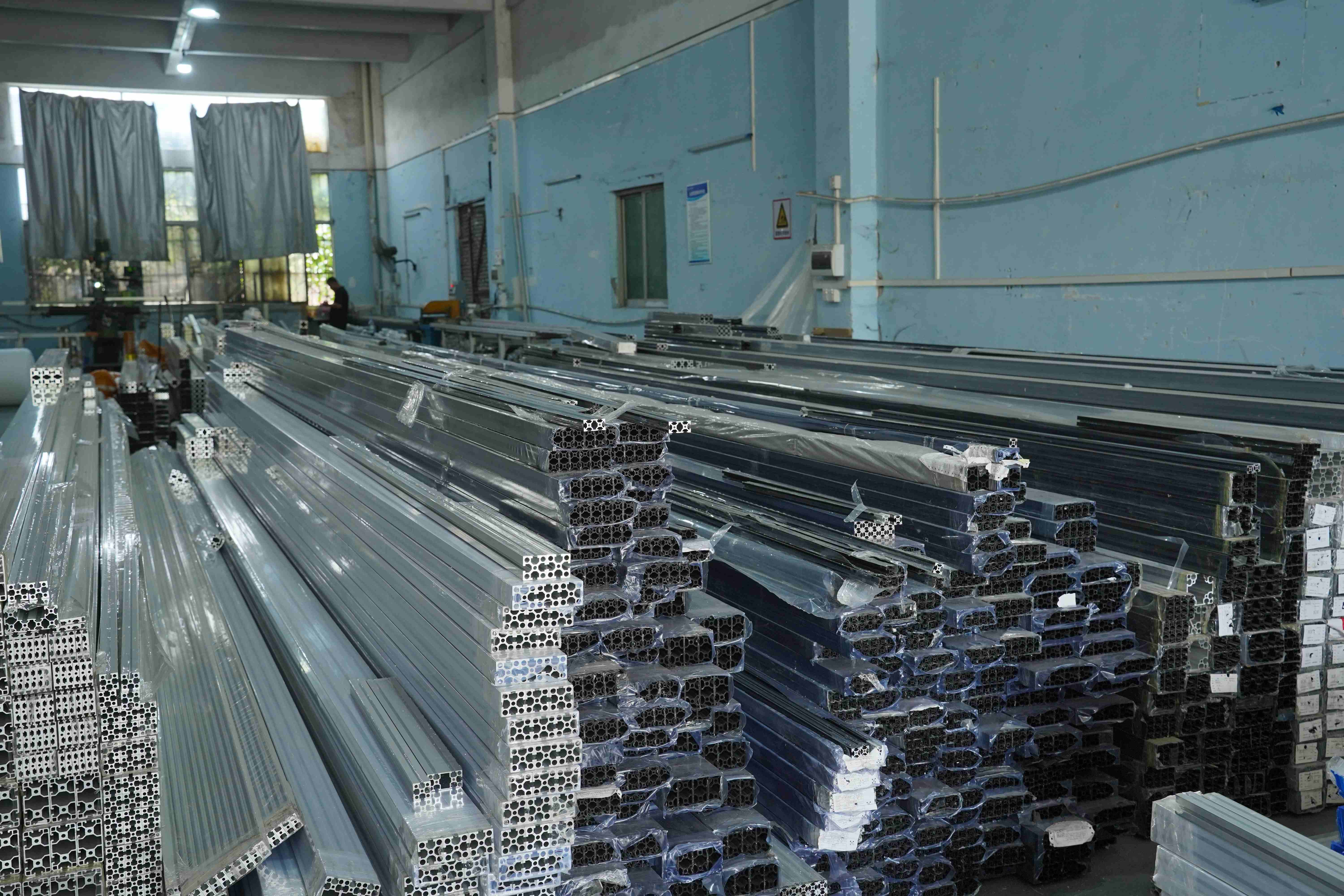 European Standard 4040 Black Aluminum Profile, Custom-made Fish tank Base, Industrial Aluminum Alloy 40X40 Black Material