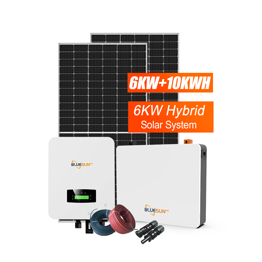 For 50kW Hybrid Solar System for Home with MPPT Controller LiFePO4 Battery 48V 100KWH Complete Solar Power Inverter